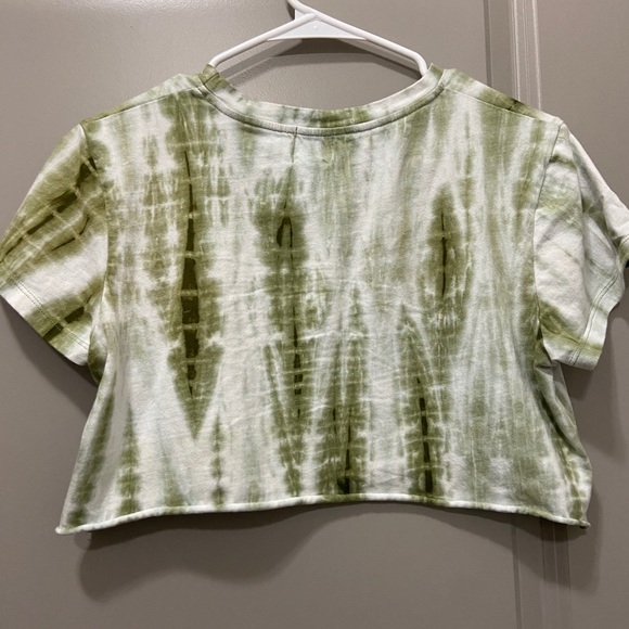 PRINCESS POLLY TIE DYE CROP TEE - Picture 3 of 3